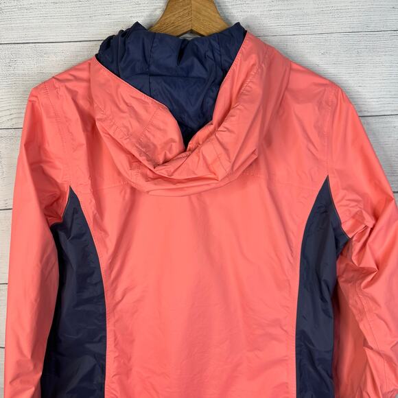 Columbia Womens size Small Arcadia II Rain Shell Jacket 1534111 Coral Waterproof - Picture 5 of 8